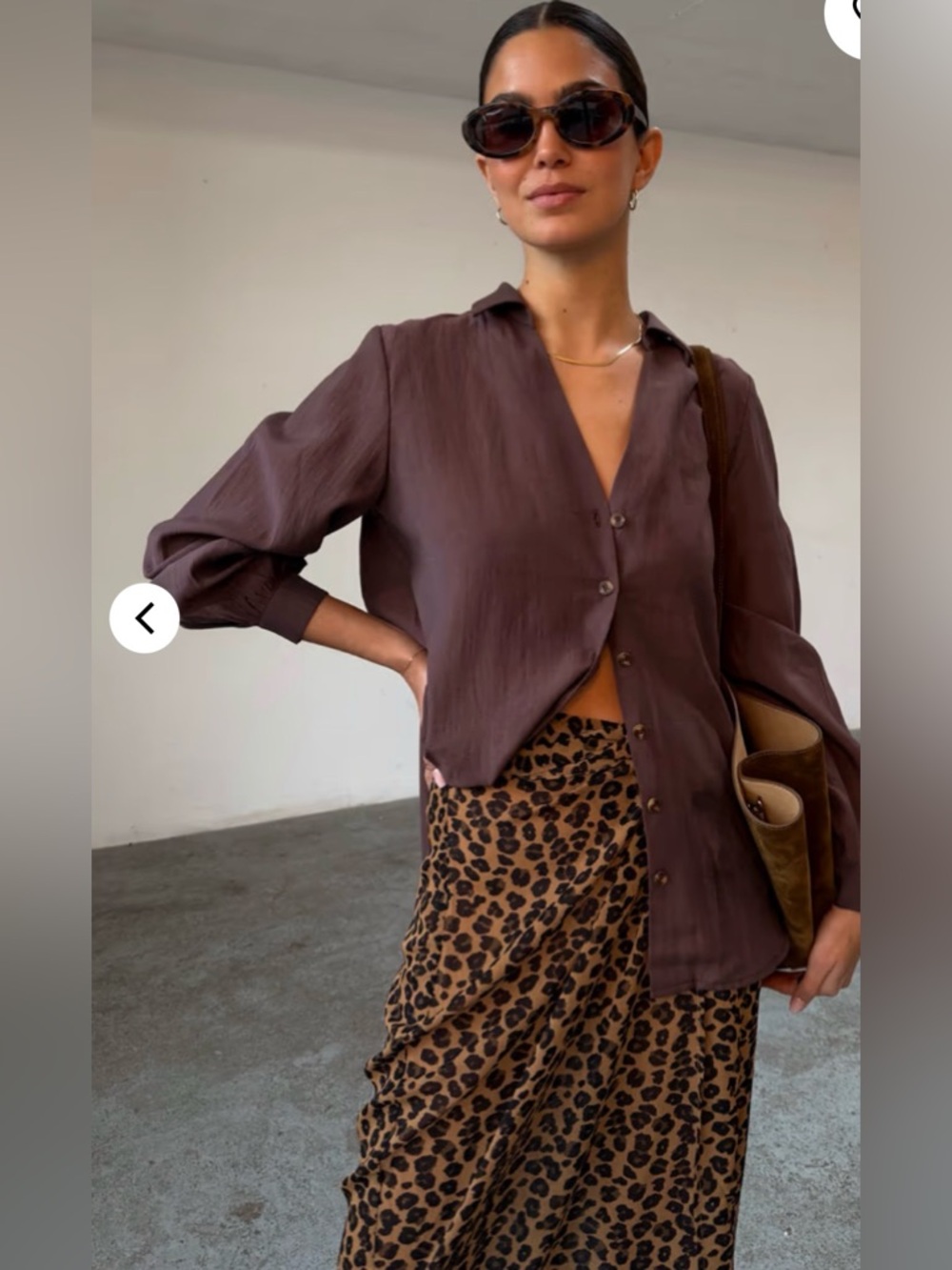 EUC Never Fully Dressed Miley Button-Down Shirt